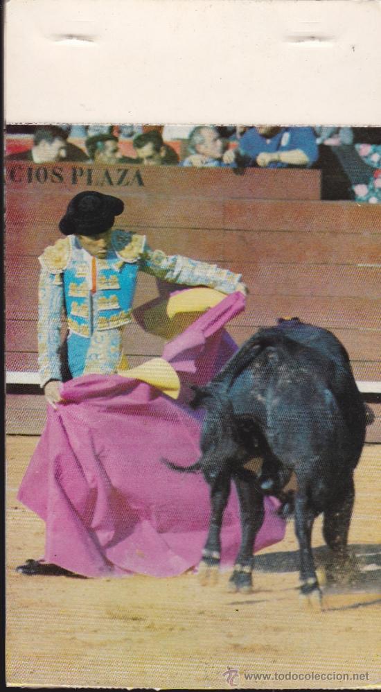 Tauromaquia: TALONARIO CON 14 POSTALES DE TOREROS