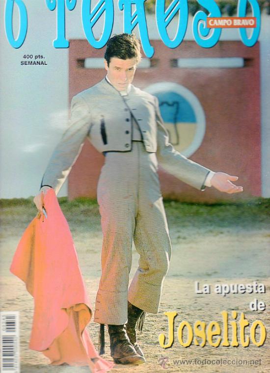 Tauromachia: REVISTA 6 TOROS 6 N&ordm; 345 - A&Ntilde;O 2001. LA APUESTA DE JOSELITO.
