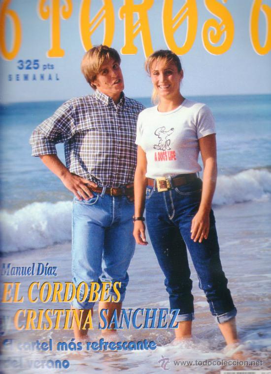 Tauromachia: REVISTA 6 TOROS 6 N&ordm; 105 - A&Ntilde;O 1996. MANUEL D&Iacute;AZ  Y CRISTINA SANCHEZ, EL CARTEL M&Aacute;S REFRESCANTE.