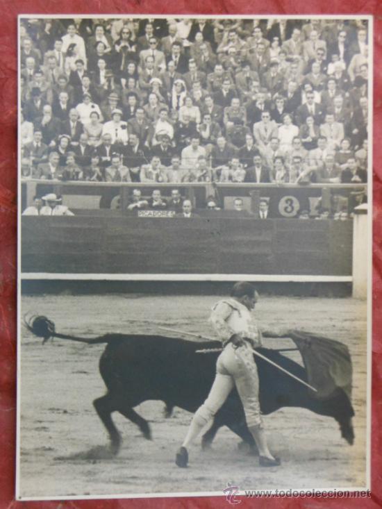 Tauromachie: RAFAEL ORTEGA - FOTOGRAF&Iacute;A ORIGINAL DE HERMES PATO FIRMADA - TOROS