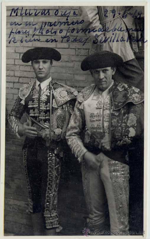 Tauromaquia: FOTOGRAF&Iacute;A DEL TORERO LUIS MIGUEL DOMINGUIN EN SEVILLA.-A&Ntilde;O 1949