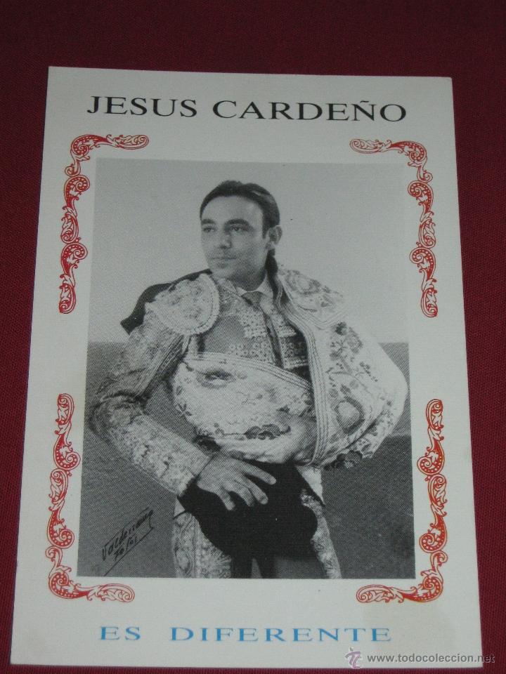 Tauromaquia: TARJETA DE JESUS CARDE&Ntilde;O - FRANCO CARDE&Ntilde;O - FELICITACION NAVIDAD 1990 CON AUTOGRAFO