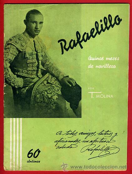 Tauromachia: REVISTA TOROS , RAFAELILLO , ORIGINAL