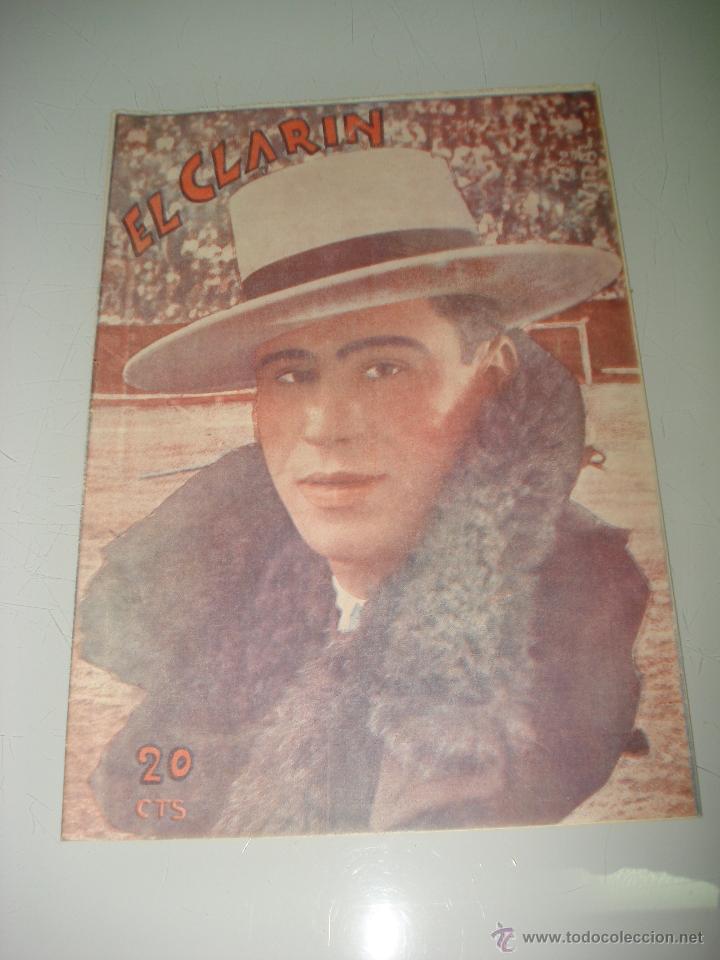 Tauromaquia: Antiguo Semanario Taurino Defensor de la Verdad *EL CLAR&Iacute;N* N&ordm; 592 . A&ntilde;o 1933.