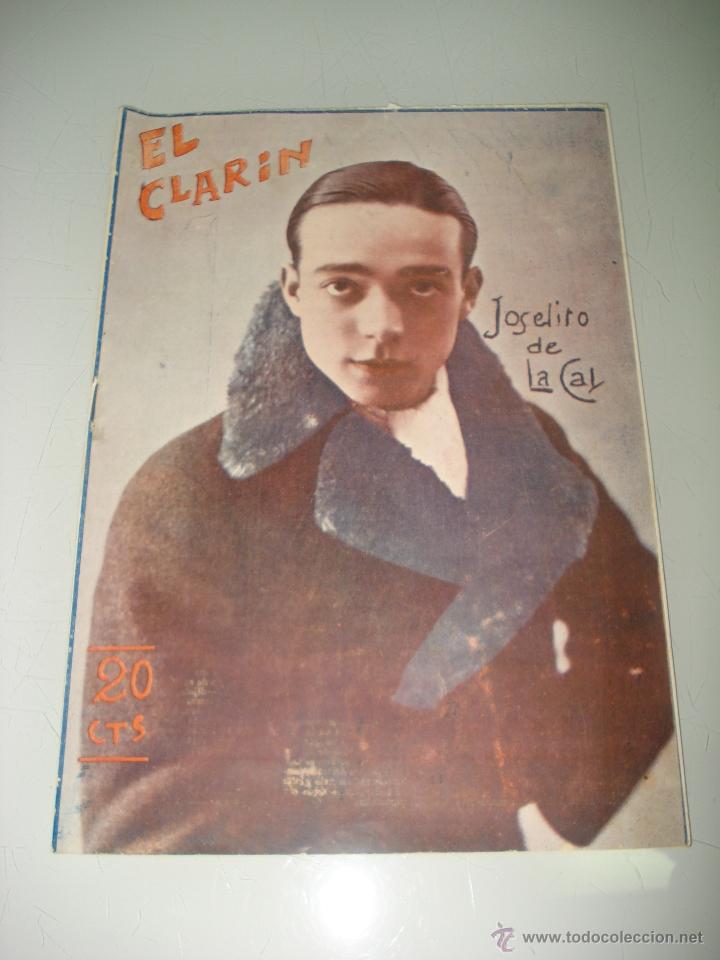 Tauromaquia: Antiguo Semanario Taurino Defensor de la Verdad *EL CLAR&Iacute;N* N&ordm; 584 con Joselito de la Cal. A&ntilde;o 1933.