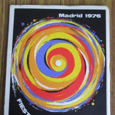 Tauromaquia: PROGRAMA DE FIESTAS FIESTAS DE SAN ISIDRO MADRID 1976 . Lote 41596381