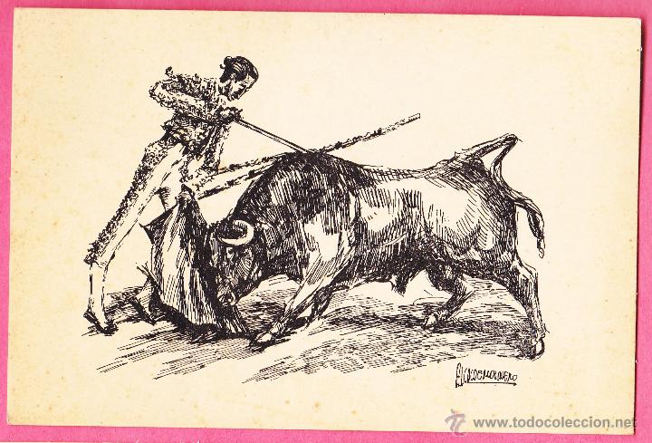 Tauromaquia: MANOLETE VISTO POR ALCALDE MOLINERO. SERIE A. N&ordm; 5. ESTOCADA.