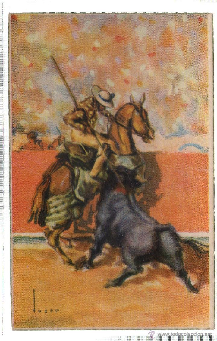 Tauromachia: TARJETA POSTAL. UNA VARA. SERIE 260/6