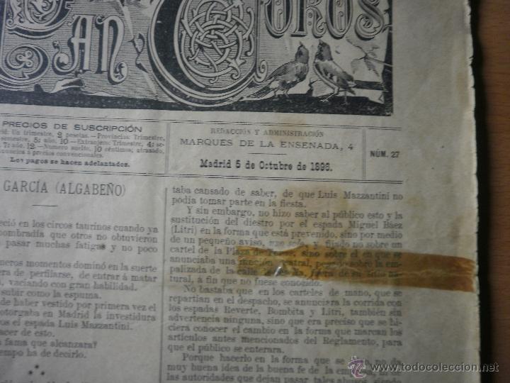Tauromaquia: Revista Pan y toros. - Foto 3