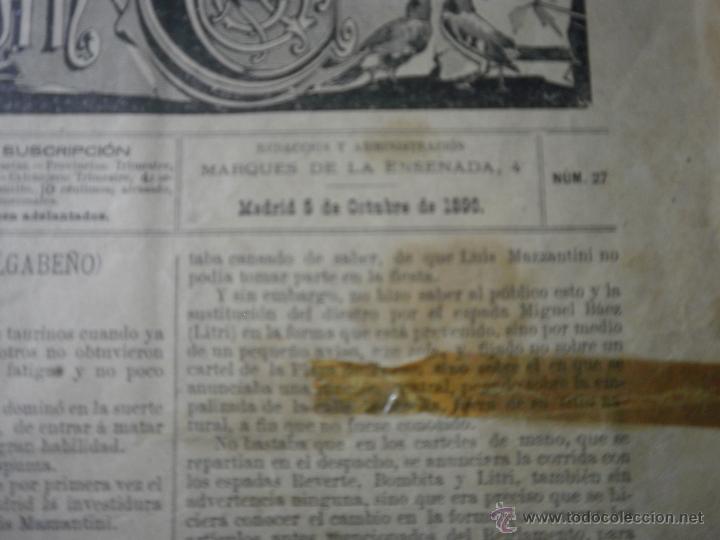Tauromaquia: Revista Pan y toros. - Foto 4