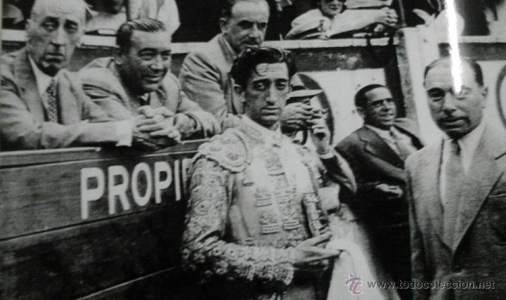 Tauromaquia: FOTOGRAFIA MANOLETE CORRIDA GIJ&Oacute;N 15 AGOSTO 1947