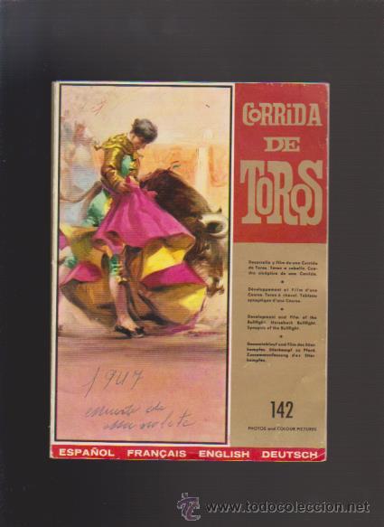 Tauromaquia: CORRIDA DE TOROS - CARTEL CORRIDA MUERTE MANOLETE - ED. LAMINOGRAF 1967 / ILUSTRADO FOTOS