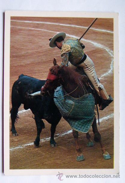 Tauromaquia: Postal N&ordm; 702 Suerte de varas edic.Beascoa sin escribir