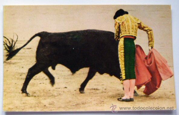 Tauromaquia: vieja postal taurina sin escribir