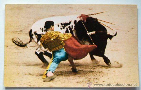 Tauromaquia: vieja postal taurina sin escribir