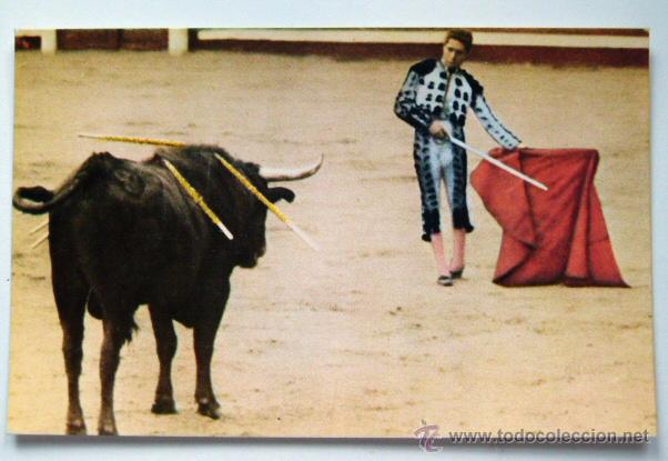 Tauromaquia: vieja postal taurina sin escribir
