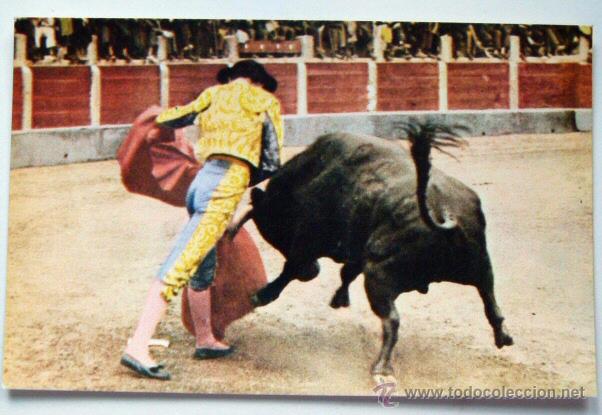 Tauromaquia: vieja postal taurina sin escribir