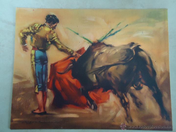 Bullfighting: LAMINA EN CARTULINA A&Ntilde;OS 60 CON MOTIVOS TAURINOS ( 1 )