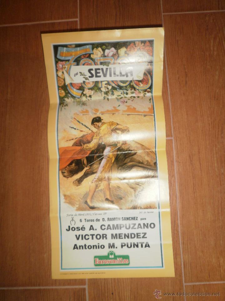 Tauromaquia: Cartel Sevilla 1991 - Foto 1