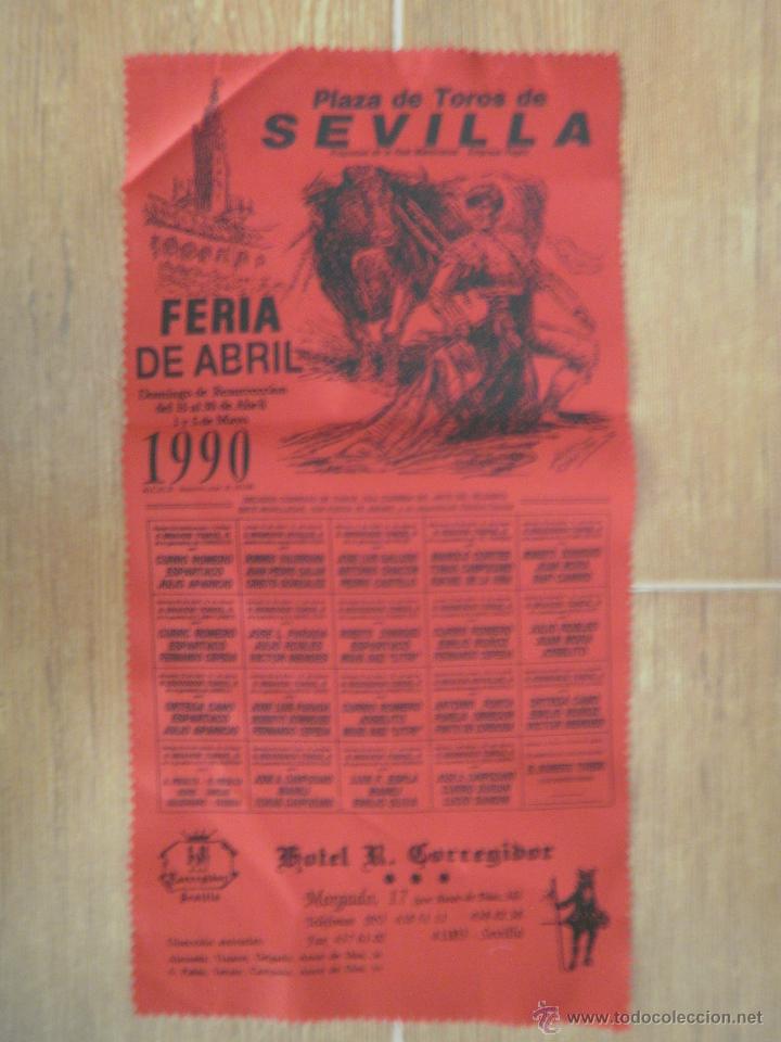 Tauromaquia: Cartel. Sevilla 1990 - Foto 1