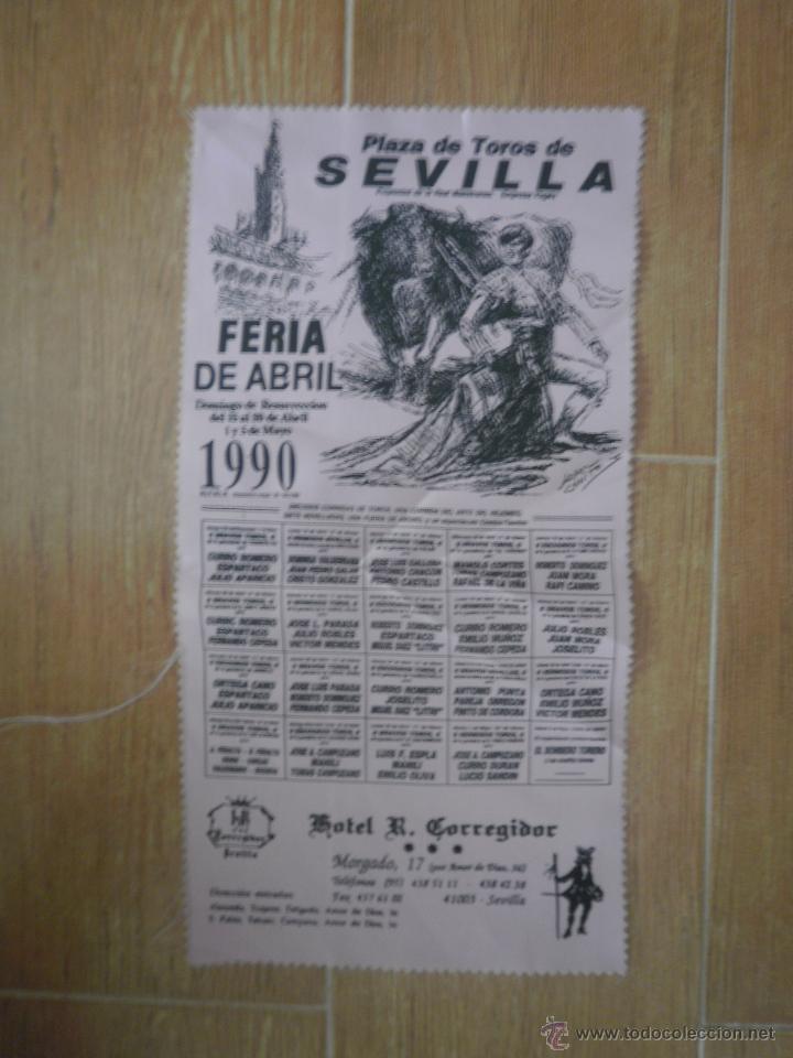 Tauromaquia: Cartel. Sevilla 1990 - Foto 1