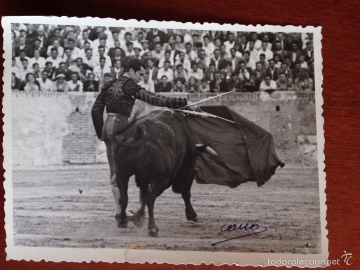 Tauromaquia: Foto original Luis Miguel dominguin corrida de toros 1948.foto Cano Fotografo taurino