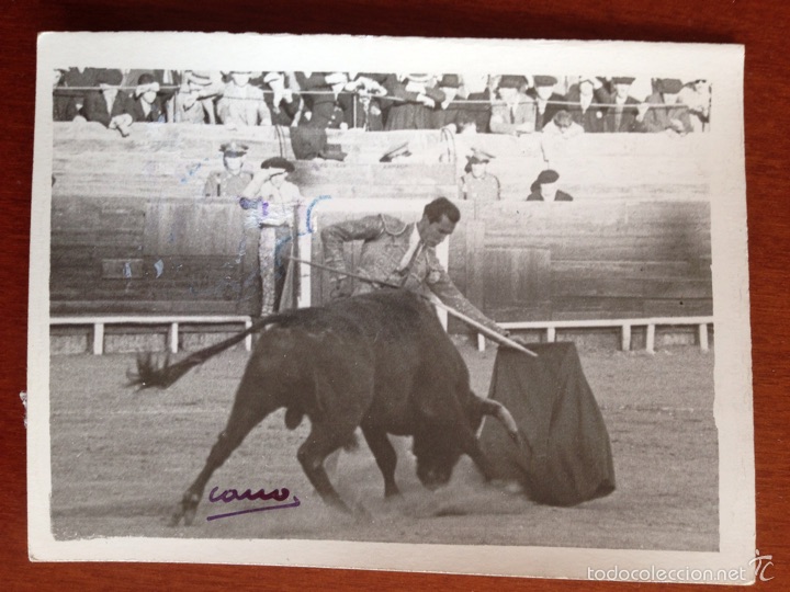 Tauromaquia: Foto original Luis Miguel dominguin corrida de toros 1948.foto Cano Fotografo taurino