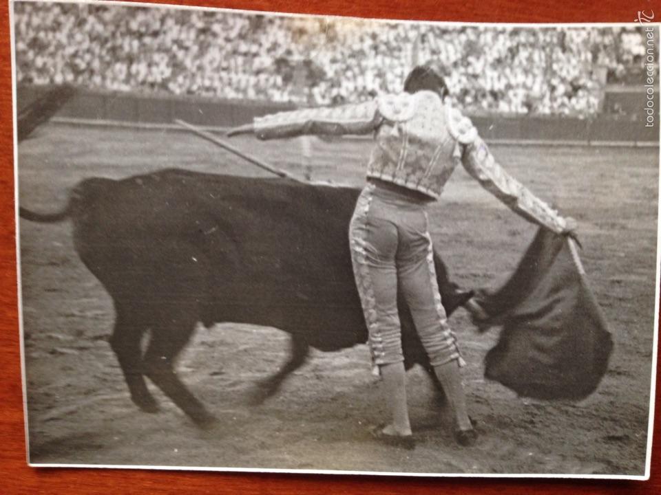 Tauromaquia: Foto original Luis Miguel dominguin corrida de toros sevilla 1946
