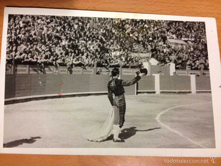 Tauromaquia: Foto original Luis Miguel dominguin corrida de toros 1947