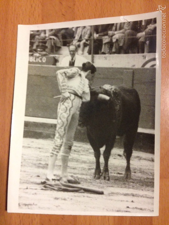 Tauromaquia: Foto original Luis Miguel dominguin corrida de toros Barcelona 1951 foto valls
