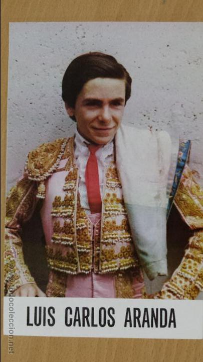 Tauromaquia: LUIS CARLOS ARANDA TORERO - Foto 1