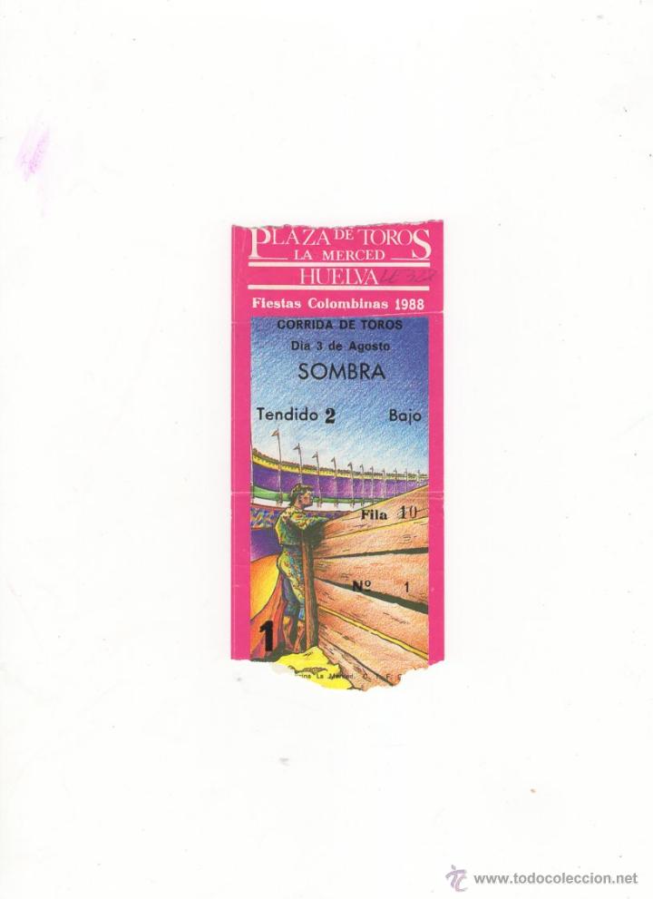 Tauromachia: ENTRADA DE TOROS, PLAZA DE TOROS LA MERCED, 1988.