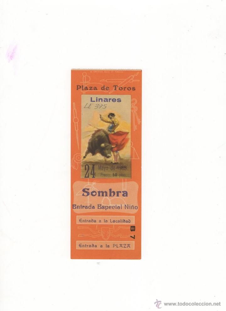 Bullfighting: ENTRADA DE TOROS, PLAZA DE TOROS DE LINARES, 1965.