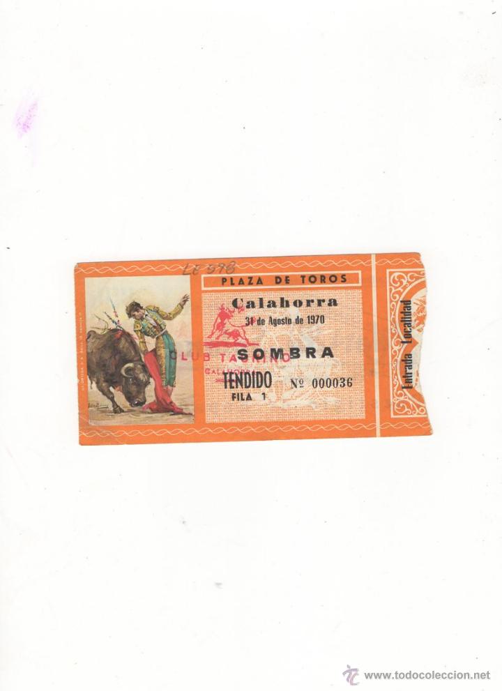 Tauromachia: ENTRADA DE TOROS, PLAZA DE TOROS DE CALAHORRA, 1970.