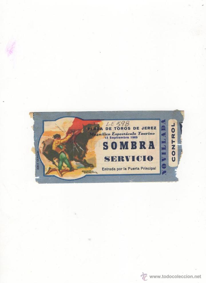 Tauromachia: ENTRADA DE TOROS, PLAZA DE TOROS DE JEREZ, 1965.
