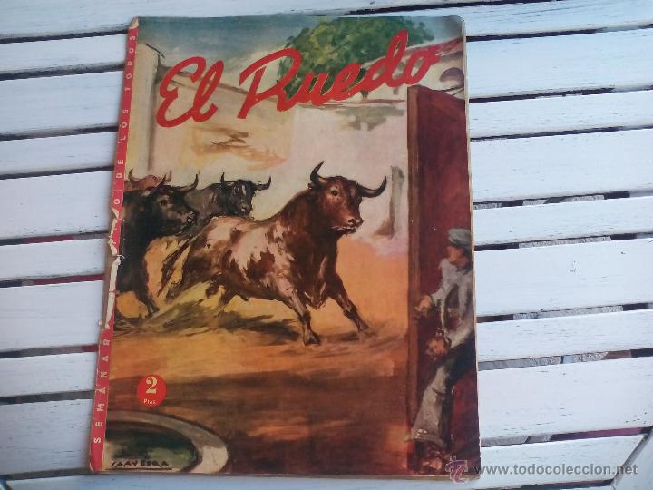 Tauromaquia: n&ordm; 147 de 1947. El Ruedo Revista Semanario Toros Manolete. Padro robredo. Anuncios de corridas