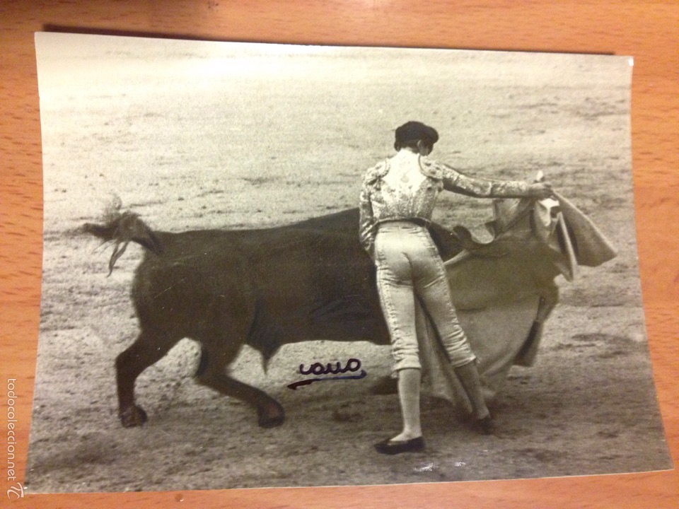 Tauromaquia: Foto original del torero Luis Miguel dominguin corrida de toros 1945.foto Cano Madrid