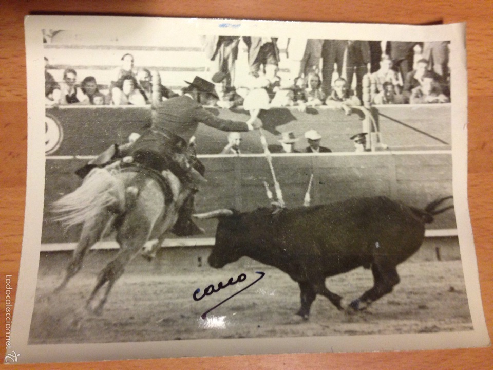 Tauromaquia: Foto original del torero Luis Miguel dominguin corrida de toros 1949.madrid foto cano