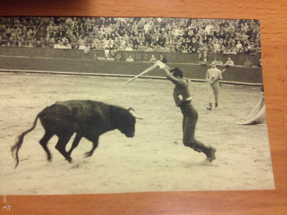 Tauromaquia: Foto original del torero Luis Miguel dominguin  corrida de toros 1945