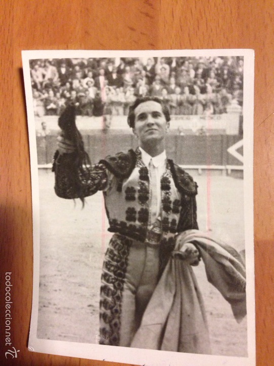 Tauromaquia: Foto original del torero Luis Miguel dominguin  corrida de toros