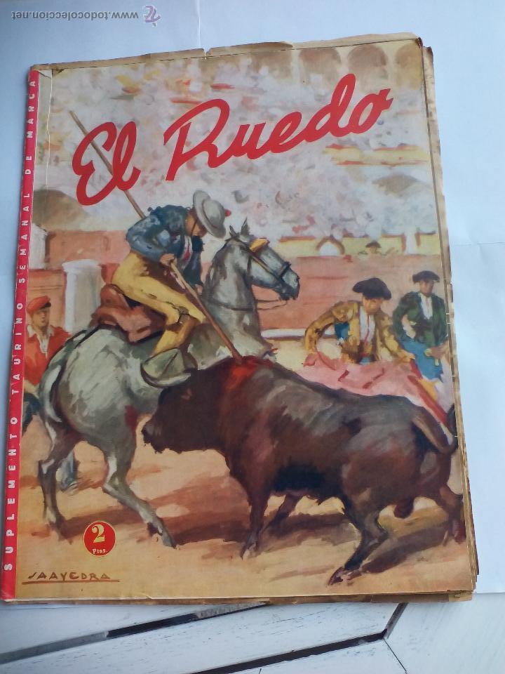 Tauromaquia: n&ordm; 53 de 1945 El Ruedo Revista Semanario Toros Ca&ntilde;itas. Joselito. Gallito. Armillita.