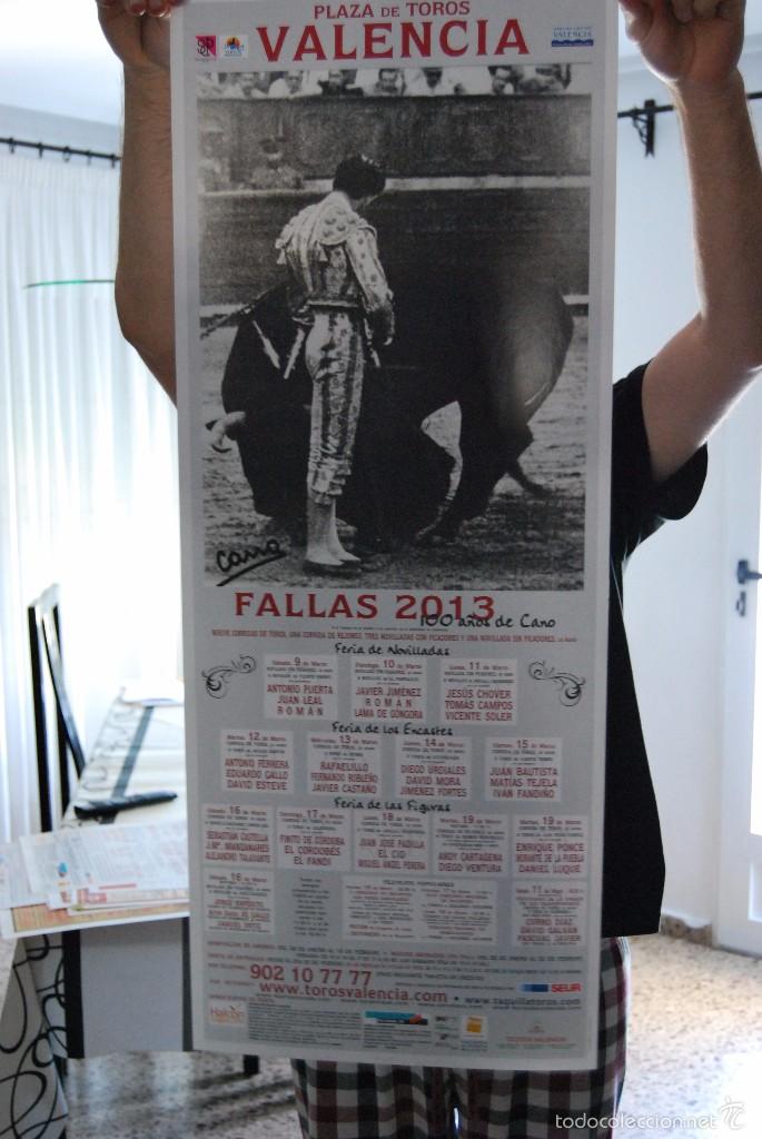 Tauromaquia: CARTEL DE FALLAS 2013, MANOLETE 100 A&Ntilde;OS DE CANO.