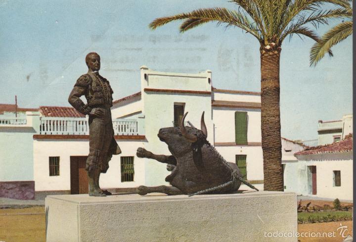 Tauromaquia: postal n&ordm; 72 sevilla monumento a joselito en gelves - toros - tauromaquia