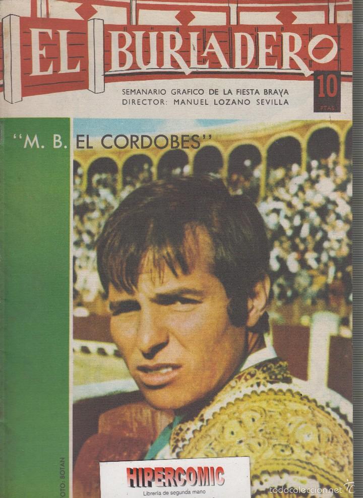 Tauromachia: REVISTA EL BURLADERO N&ordm; 174 JUNIO 1967 M. B. EL CORDOBES