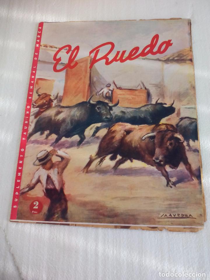 Tauromaquia: n&ordm; 56 de 1945 El Ruedo Revista Semanario Toros. Corridas pamplona. Manolete. Madrid
