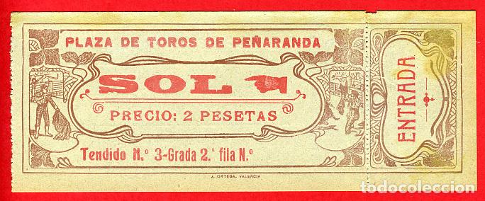 Stierkampf: ANTIGUA ENTRADA TOROS, PLAZA DE PE&Ntilde;ARANDA SALAMANCA , 1908 ,ORIGINAL , ET 2467