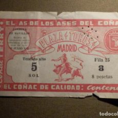 Tauromaquia: ENTRADA - CORRIDA - NOVILLADA - PLAZA DE TOROS DE MADRID - 30 DE JULIO DE 1952 -