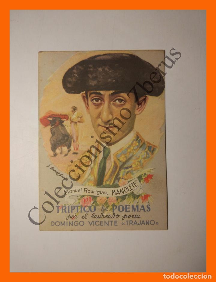 Tauromaquia: Triptico de Poemas a Manuel Rodriguez Sanchez Manolete - Domingo Vicente Trajano