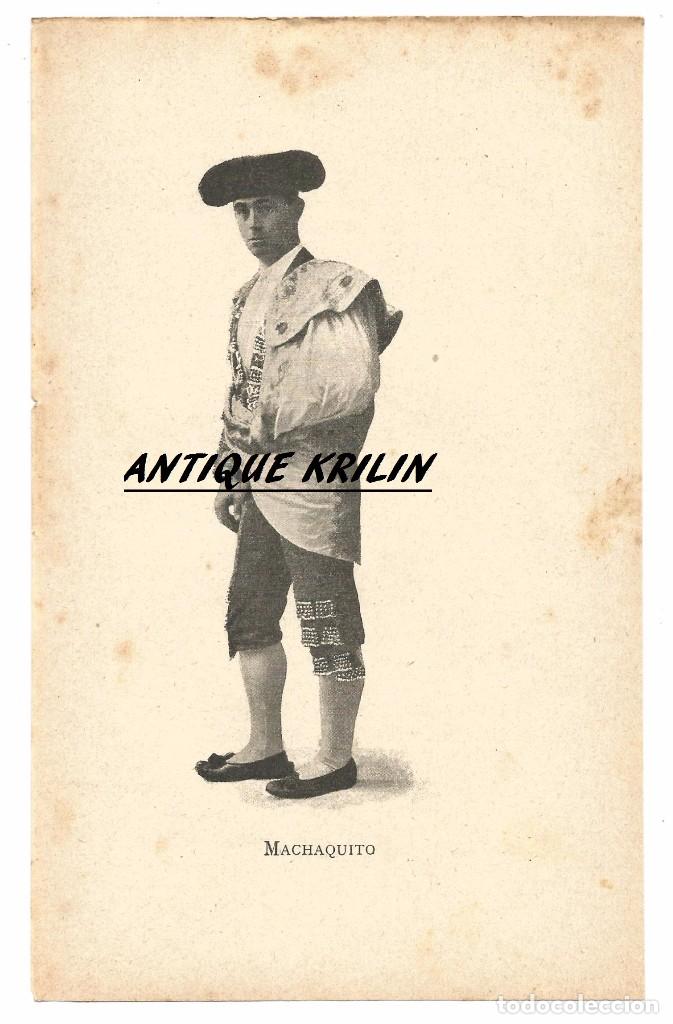 Tauromaquia: RAFAEL GONZALEZ MADRID .- MACHAQUITO .- LAMINA DEL LIBRO ALMA TORERA 1911