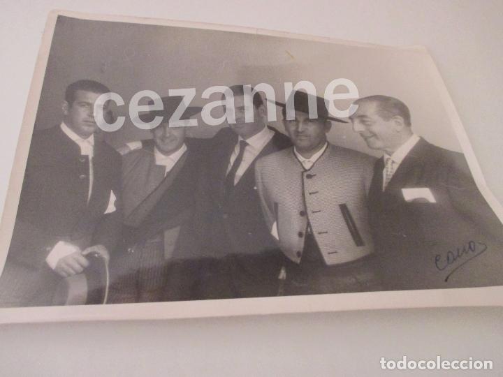 Tauromaquia: ANTONIO ORD&Oacute;&Ntilde;EZ CON SUS HERMANOS JUAN Y CAYETANO. FOTO CANO.